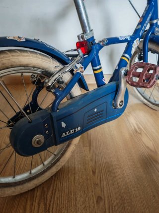 Bicicleta aluminio B'Twin 16 Azul