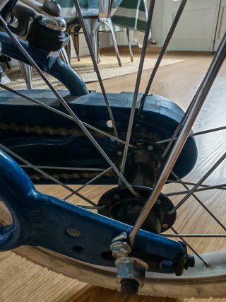 Bicicleta aluminio B'Twin 16 Azul