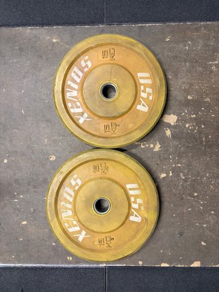Discos de halterofilia 5, 10 y 15 Kg