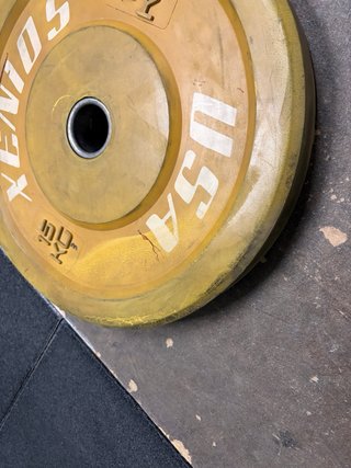 Discos de halterofilia 5, 10 y 15 Kg