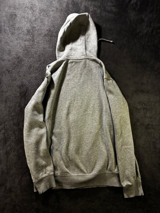 Felpa Nike con cappuccio zip Grigia Taglia S