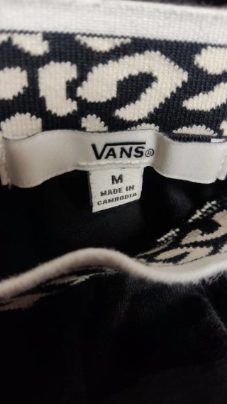 Camiseta / vestido Vans animal print talla M