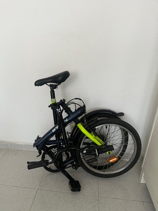 Bici Plegable Hoptown 320 Decathlon