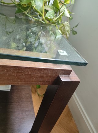 Ofertón (Urge). Mesa baja salón y mueble TV madera