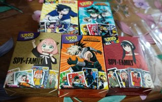 UNO Flip! y UNO All Wilds Anime
