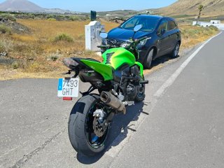 Kawasaki Z750r Verde Naked