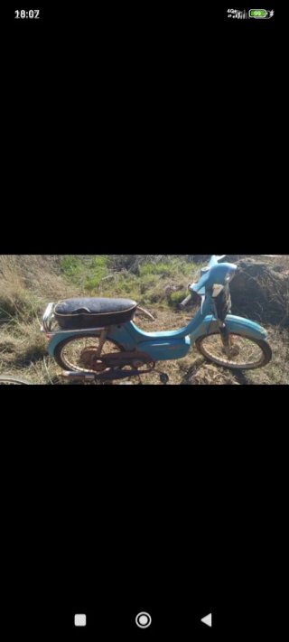 Vespino Mortadelo Azul