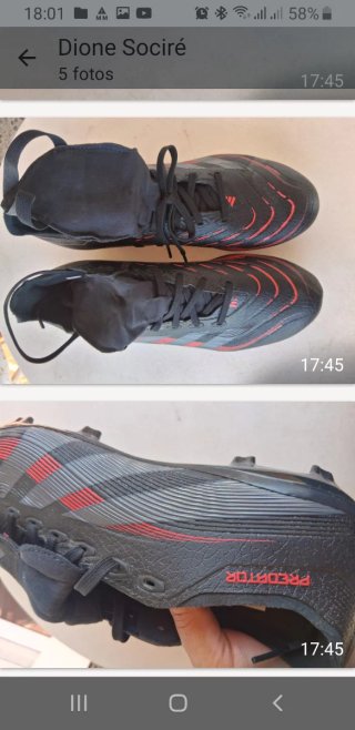 Botas de fútbol pr Talla 41