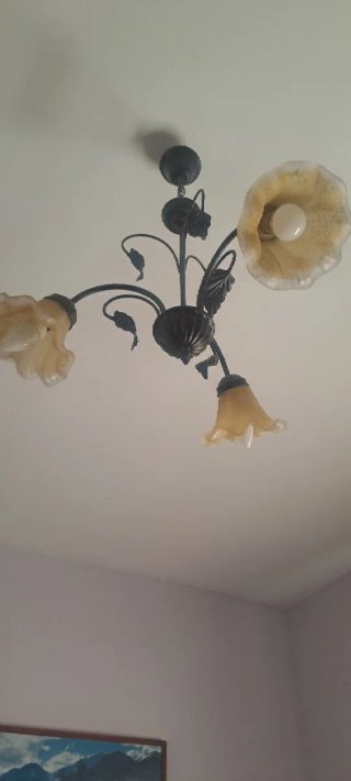 Lampade da soggiorno. Vintage