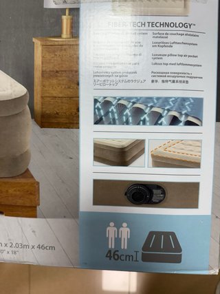 Colchón Hinchable INTEX Dura-Beam Deluxe 152x203x