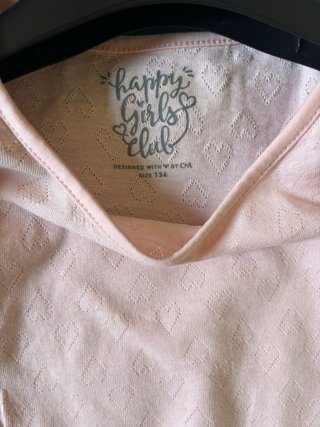 Camiseta rosa niña con volantes