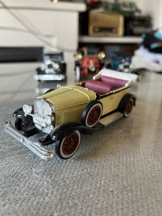 Auto da collezione in miniatura.