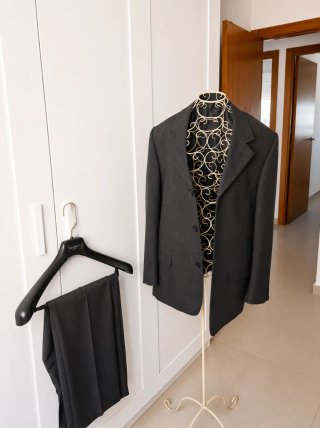 Traje SELINAC Talla 48 Gris