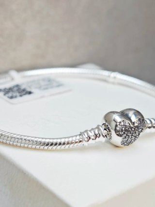 Pulsera Pandora Disney Corazón Brillante
