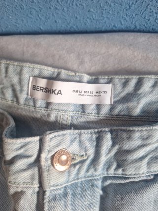 Lote 2 pantalones anchos Bershka