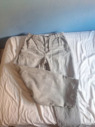 Lote 2 pantalones anchos Bershka