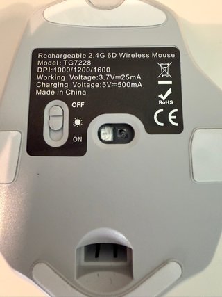 Ratón Inalámbrico MTK TG7228