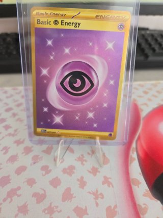 Carta Energía Psíquica dorada Pokémon 151