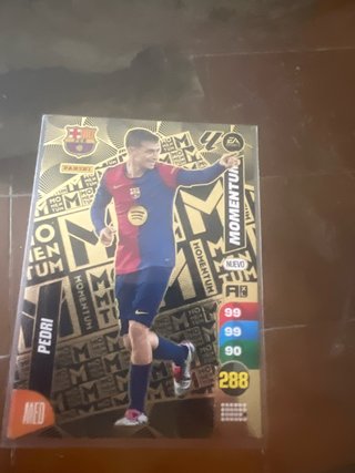 Carta Fútbol Pedri Momentum EA Sports