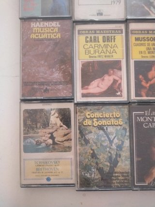 Lote 24 Casetes Clásicos y Ópera