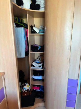 Habitación juvenil con cama nido