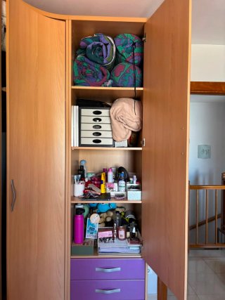Habitación juvenil con cama nido