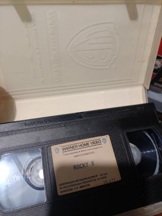 Rocky y Rocky 2 VHS Película Acción Aventura