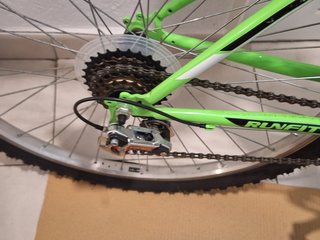 Bicicleta RUNFIT verde