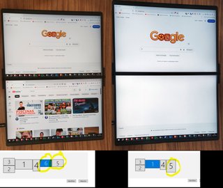 Monitor Portátil JSAUX FlipGo Dual