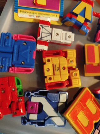 Juguetes Letras Transformables