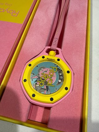 Swatch x AP RoyalPop OTG ROZ