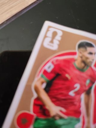 Cromo Hakimi Extra Sticker Bronce Mundial