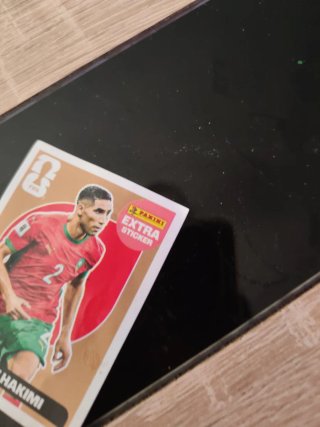 Cromo Hakimi Extra Sticker Bronce Mundial