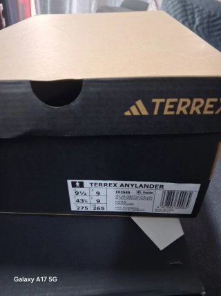 Zapatillas Adidas Terrex Azul Naranja