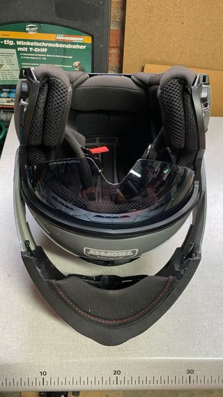 Casco Moto Talla M /L Unisex Gris
