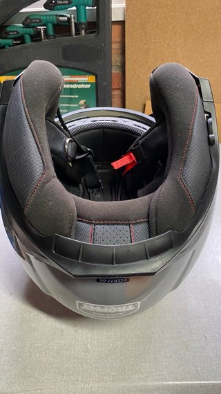 Casco Moto Talla M /L Unisex Gris