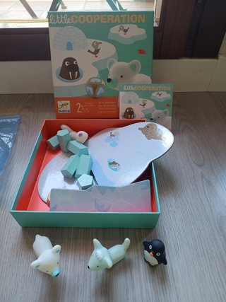 Juego de mesa Little Cooperation Djeco