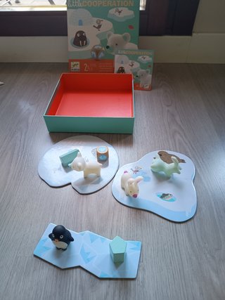 Juego de mesa Little Cooperation Djeco