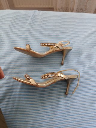 Sandalias Lodi Fiesta Talla 39 Doradas