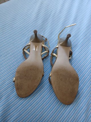 Sandalias Lodi Fiesta Talla 39 Doradas
