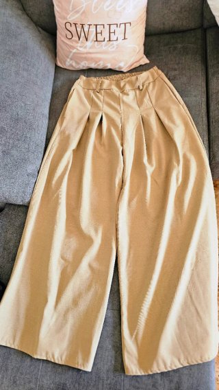 Pantalón de vestir beige talla L