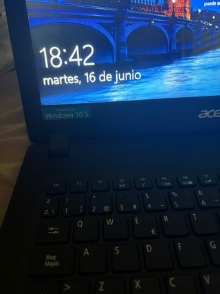 Portátil Acer Negro