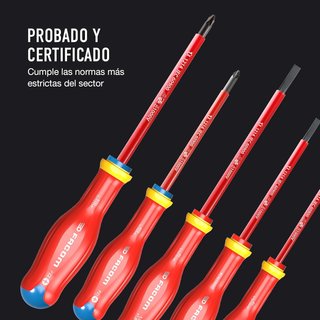 FACOM Juego 5 Destornilladores Protwist Aislados