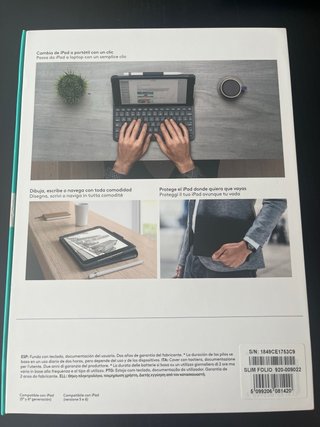 Funda Teclado Logitech Slim Folio iPad