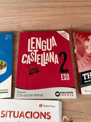 Libros 2ESO IES El Palau
