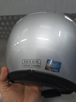 Casco Jet AWA Gris Talla S