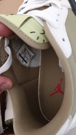 Nike Air Jordan 1 travis Scott neutro Olive golf