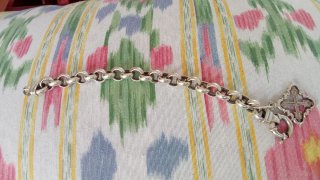 Pulsera Plata Ley 925 Cruz Calatrava