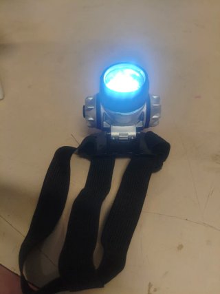 Linterna Frontal LED de 7 luces