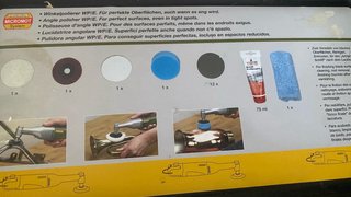 Pulidora Proxxon con accesorios y maletin